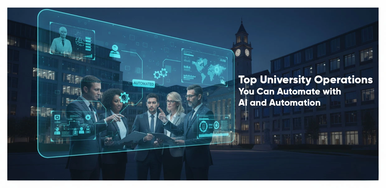 automation in university operations with AI