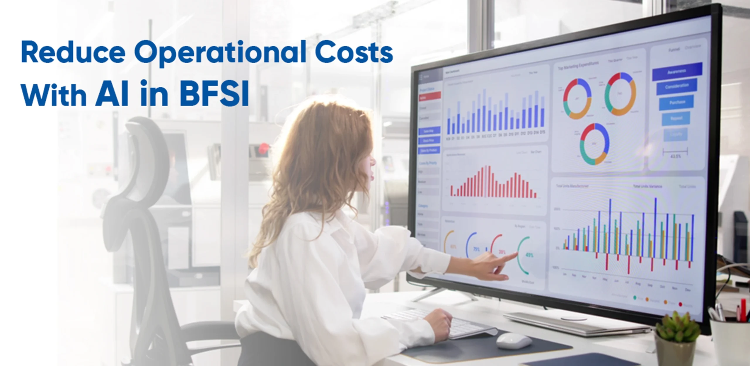 AI reducing costs in BFSI sector