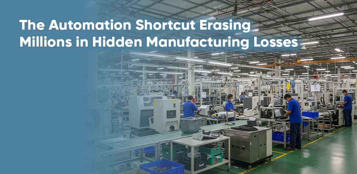automation strategy reducing manufacturing losses